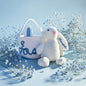 Personalized Easter Basket - Light blue (Large)