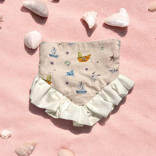 Little Sailor Seaside Bandana - Pink